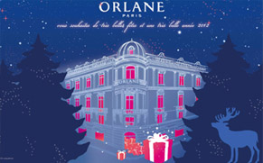 Carte de vœux Orlane