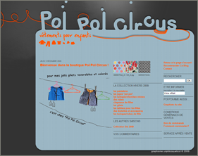 Blog et logo Poï Poï Circus